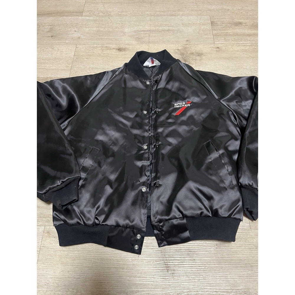 Vintage Spies Hecker Embroidered Logo  Varsity Jacket Men's‎ M Automotive Paint